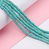 Synthetic Turquoise Beads Strands TURQ-Z002-01C-4