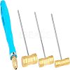 Brass Jewelry Hammers Set TOOL-WH0019-84-1