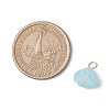 Acrylic Lotus Pendants PALLOY-JF02712-05-2