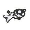 Halloween Alloy Enamel Pendants ENAM-M220-02I-B-2