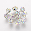 Polymer Clay Rhinestone Beads LS-RB-K050-8mm-C30-1