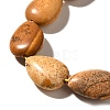 Natural Picture Jasper Beads Strands G-I377-A17-4