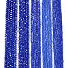 Electroplate Glass Beads Strands EGLA-A044-P6mm-B32-2