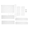 2-Tier Transparent Acrylic Minifigures Display Case ODIS-WH0061-50B-6