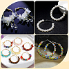 30 Pairs 3 Style 304 Stainless Steel Hoop Earring Shapes EJEW-SP0001-01-6
