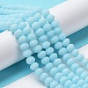 Glass Beads Strands EGLA-A034-P8mm-MD06-2