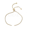 Brass Box Chains Slider Bracelet Makings KK-E068-VD013-2-1