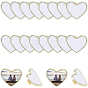 20 Boxs Sublimation Blank Brooch Pins FIND-SP0004-09C-6