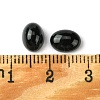 Synthetic Black Stone Cabochons G-A094-01B-38-3