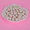 Round Silicone Focal Beads SI-JX0046A-125-3