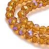 Electroplate Glass Beads Strands EGLA-A034-T10mm-L01-3