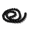 Natural Eyeless Obsidian Beads Strands G-K123-06-12mm-2