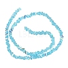 Electroplate Transparent Glass Beads Strands EGLA-P061-04C-AB20-3