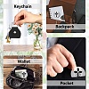 CREATCABIN Pocket Hug Token Long Distance Relationship Keepsake Keychain Making Kit DIY-CN0002-67D-5