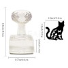 Clear Acrylic Soap Stamps DIY-WH0438-006-2