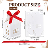 House Shaped Paper Gift Boxes ABAG-WH0040-41B-2