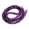 Baking Paint Transparent Glass Beads X1-DGLA-A035-T4mm-A09-3