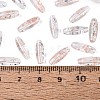 Picasso Transparent Glass Seed Beads SEED-N012-11A-4