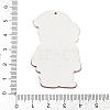 Printed Acrylic Big Pendants OACR-D312-02-3