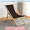 1Pc Chair Polycotton Cloth AJEW-GF0015-38N-4