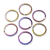 Ion Plating(IP) 304 Stainless Steel Split Key Rings STAS-L216-09A-1