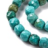 Natural Howlite Beads Strands G-G001-B03-07-4