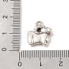 Tibetan Style Alloy Charms TIBE-Q090-11AS-3