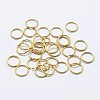 925 Sterling Silver Saw Cut Open Jump Rings STER-F036-02G-0.6x4mm-1