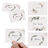 CRASPIRE 30Pcs 3 Style Rectangle Paper Cards DIY-CP0005-71-3