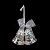 Christmas Transparent Acrylic Big Pendant Decorations HJEW-F017-02-3