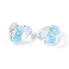 Handmade Foil Glass Beads FOIL-N029-09D-3
