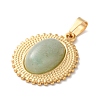 Natural Green Aventurine Pendants STAS-C120-13G-07-2