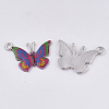 Printed Alloy Pendants PALLOY-R111-14B-2