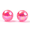 Transparent Acrylic Beads MACR-T046-01E-16-3