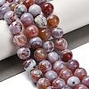 Dyed Natural Carnelian Beads Strands G-G175-A12-01-1