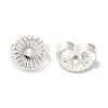 Brass Earring Nuts KK-K383-25B-S-1