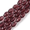 Transparent Glass Beads Strands LS-EGLA-N013-T10mm-D03-1