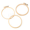Plastic Imitation Bamboo Cross Stitch Embroidery Hoops TOOL-TADJ0001-03C-2