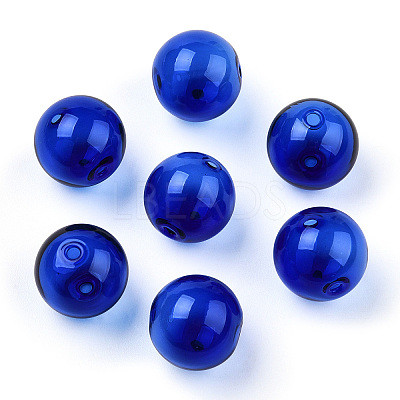 Transparent Blow High Borosilicate Glass Globe Beads - Lbeads.com