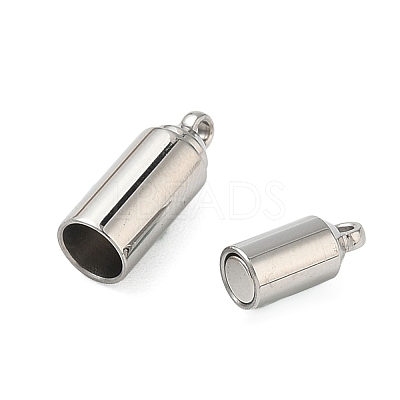 304 Stainless Steel Magnetic Clasps STAS-B104-01B-P-1