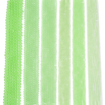 Transparent Glass Beads Strands EGLA-A044-T1mm-MD09-1