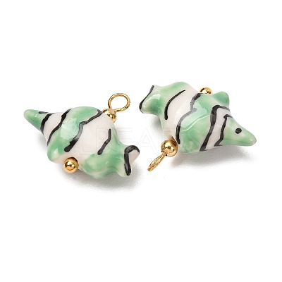 Handmade Porcelain Pendants PR-CBAC347-08F-1