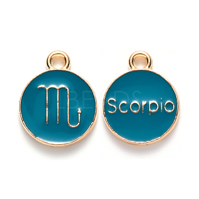 Alloy Enamel Pendants LS-ENAM-S124-01A-05L-1