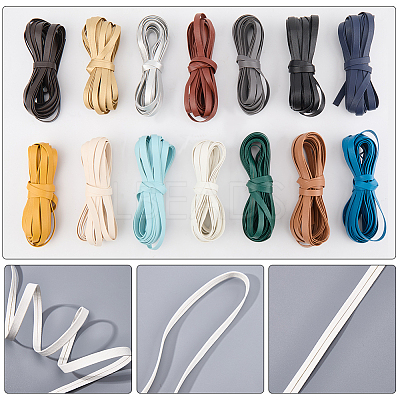 PU Leather Ribbons DIY-WH20011-93B-08-1