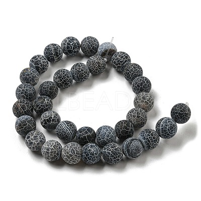 Natural Weathered Agate Beads Strands G-P538-A01-02-1