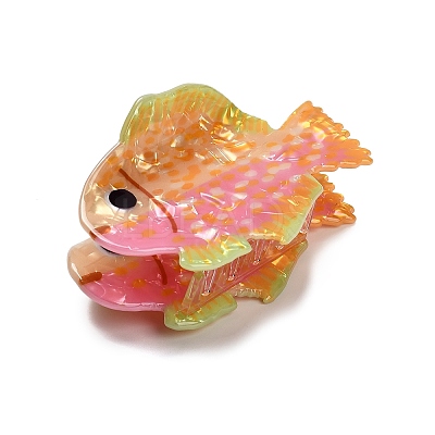 Ocean Theme Acrylic Claw Hair Clips LS-PHAR-P012-B03-1