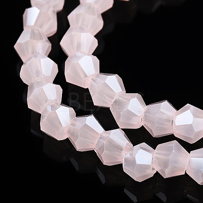 Imitation Jade Electroplate Glass Beads Strands LS-EGLA-A039-J2mm-A07-1