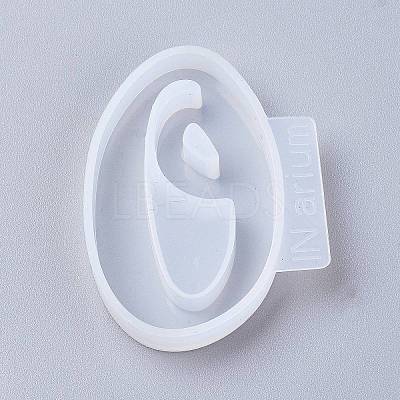 Letter DIY Silicone Molds DIY-I034-08O-1