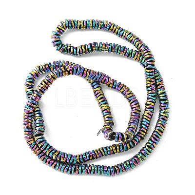 Electroplated Synthetic Non-Magnetic Hematite Beads Strands G-H020-M01-11-1