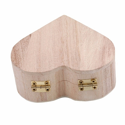 Heart Wood Jewelry Storage Boxes PW-WG88091-01-1